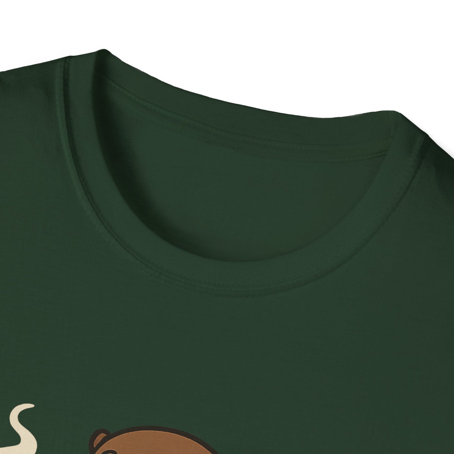 Otter Knight T-Shirt - Coffee Lover Design