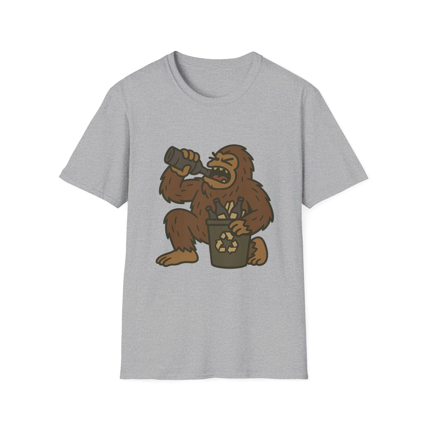 Bigfoot Ate My Recycling T-Shirt