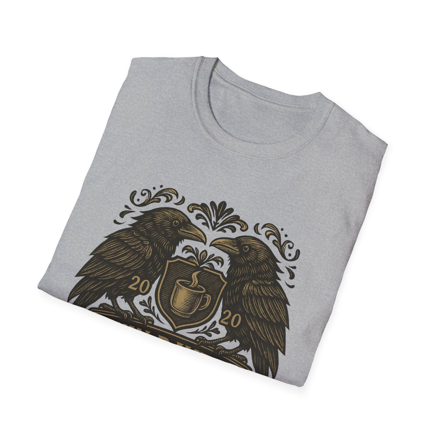 Unisex T-Shirt Twin Ravens Cafe and Nerd-a-Teria Logo Shirt
