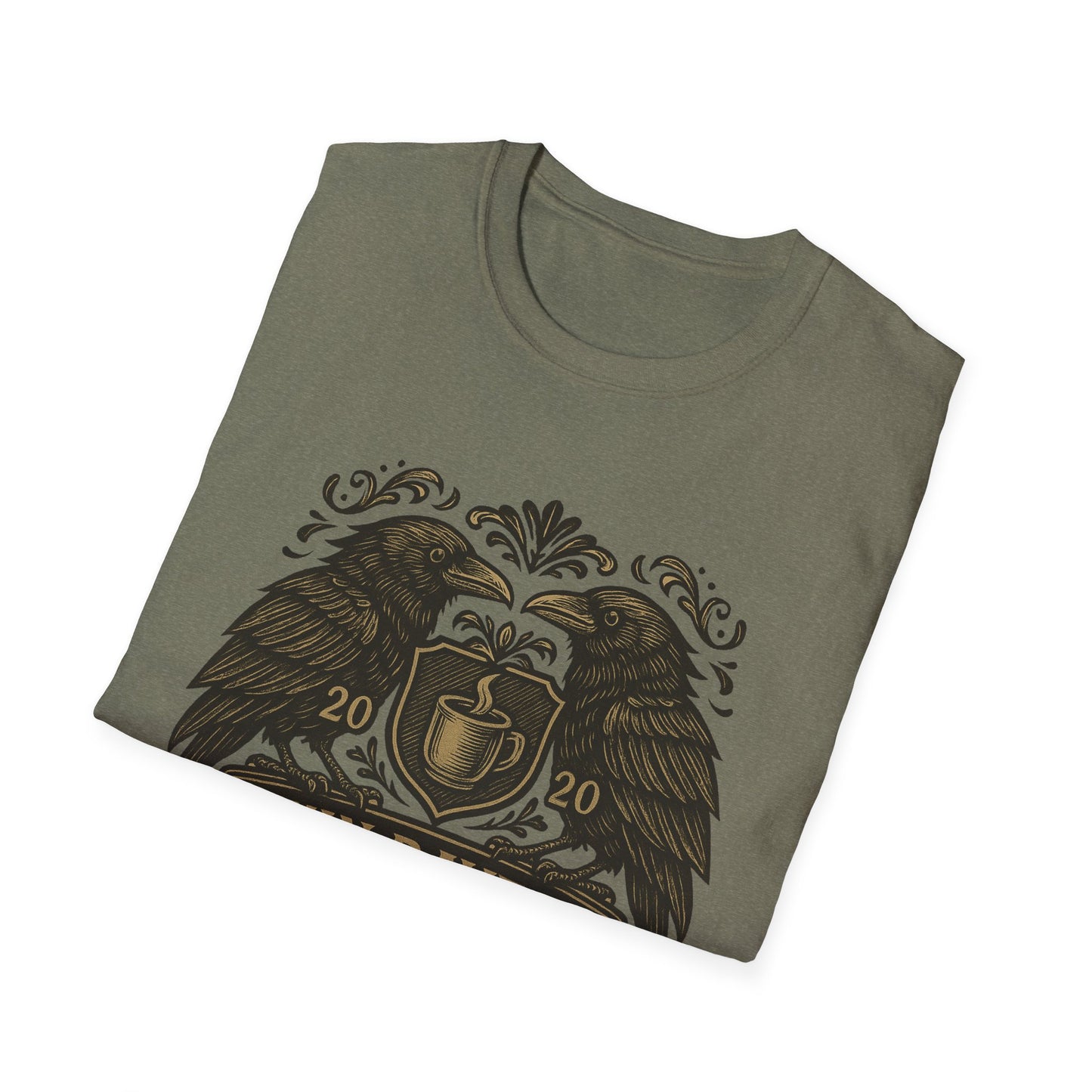 Unisex T-Shirt Twin Ravens Cafe and Nerd-a-Teria Logo Shirt
