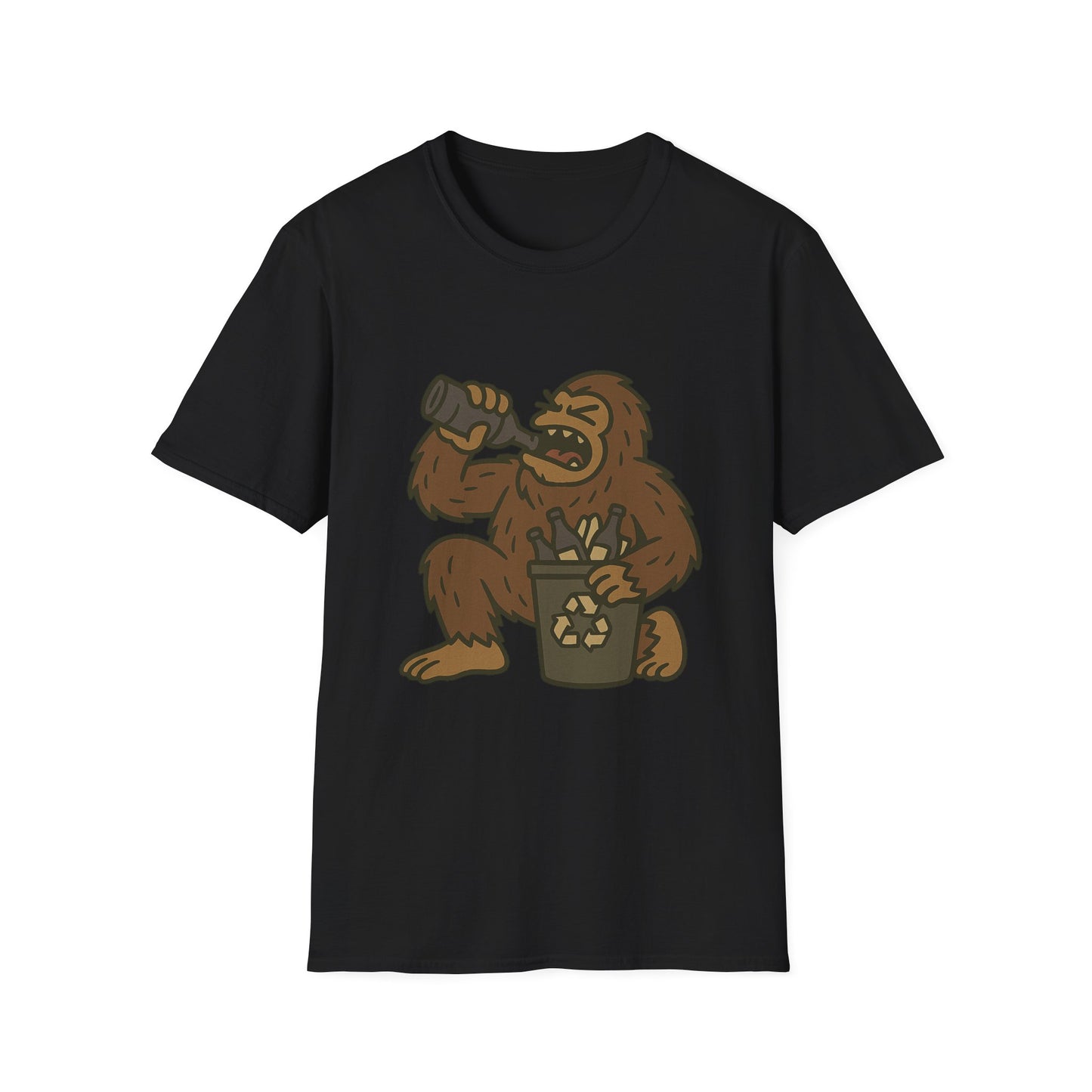 Bigfoot Ate My Recycling T-Shirt