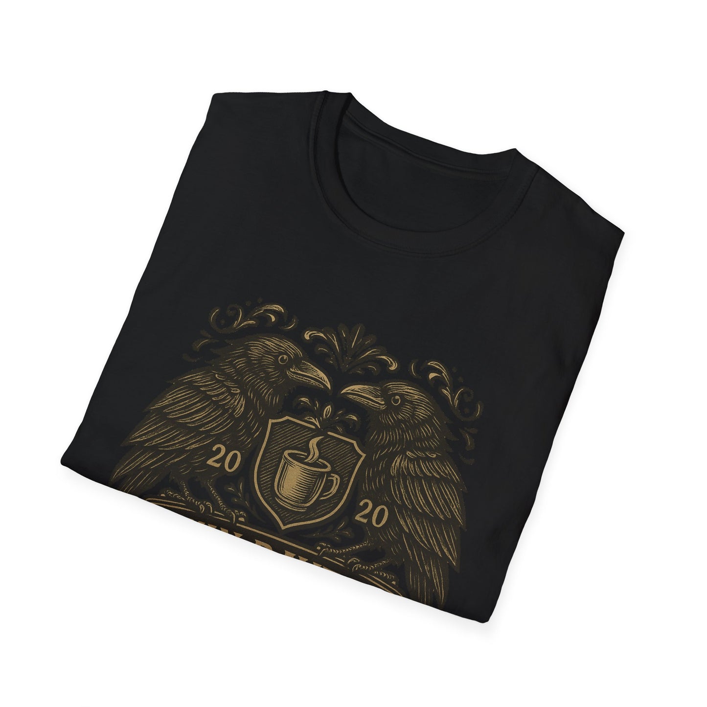 Unisex T-Shirt Twin Ravens Cafe and Nerd-a-Teria Logo Shirt