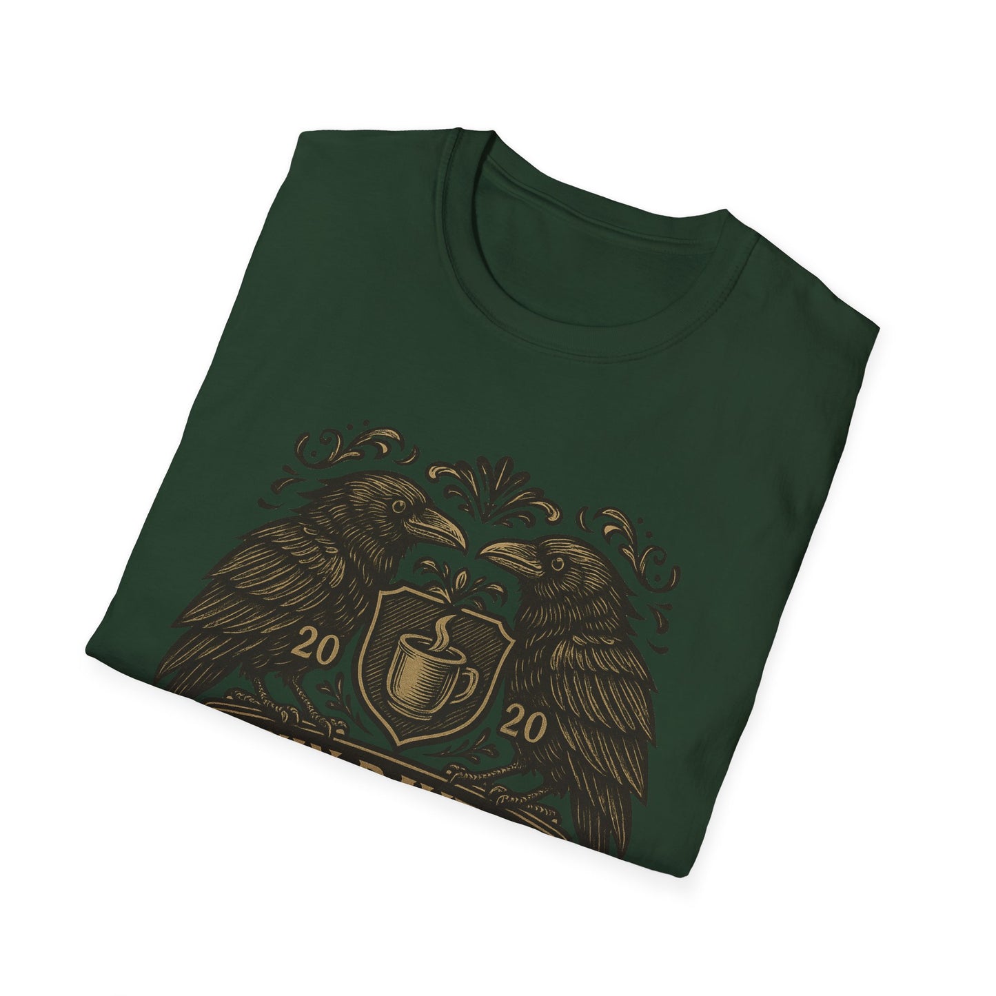 Unisex T-Shirt Twin Ravens Cafe and Nerd-a-Teria Logo Shirt