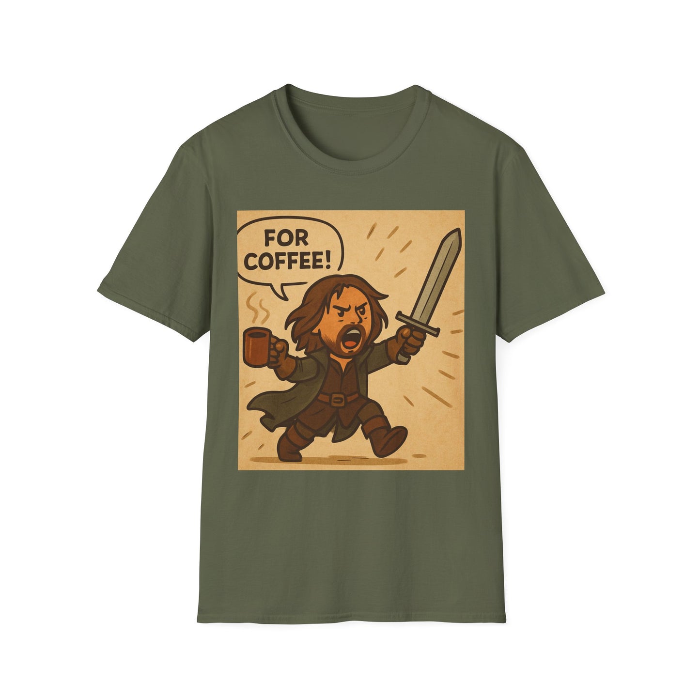 Aragorn Coffee Lover Unisex T-Shirt