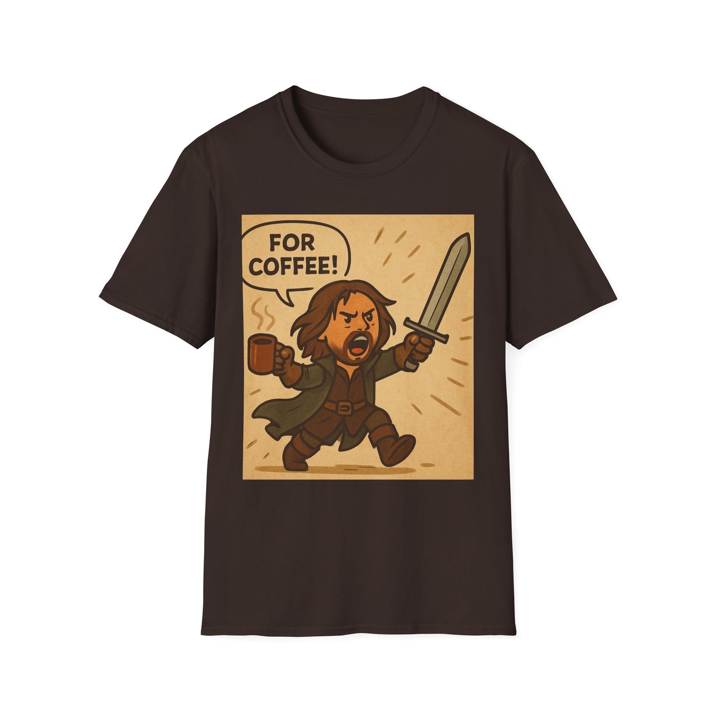 Aragorn Coffee Lover Unisex T-Shirt