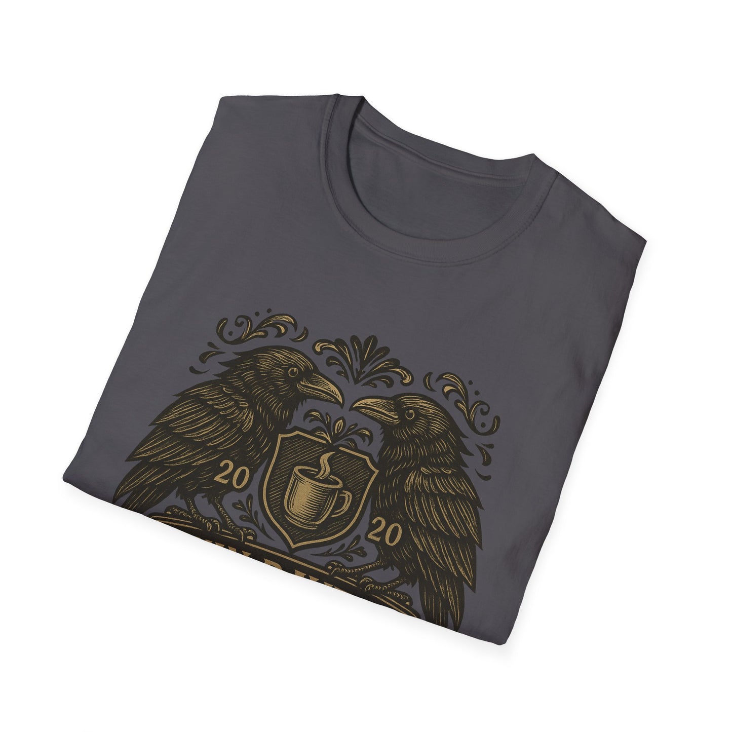 Unisex T-Shirt Twin Ravens Cafe and Nerd-a-Teria Logo Shirt