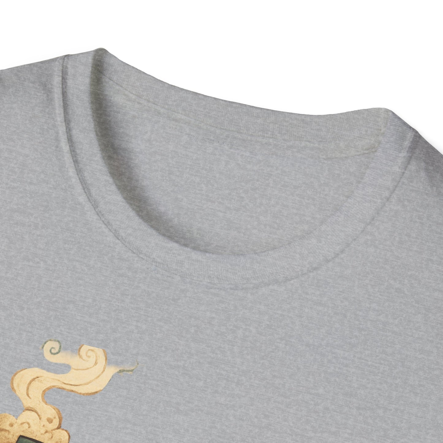 Bear Barbarian Unisex T-Shirt with Coffee Mug Design