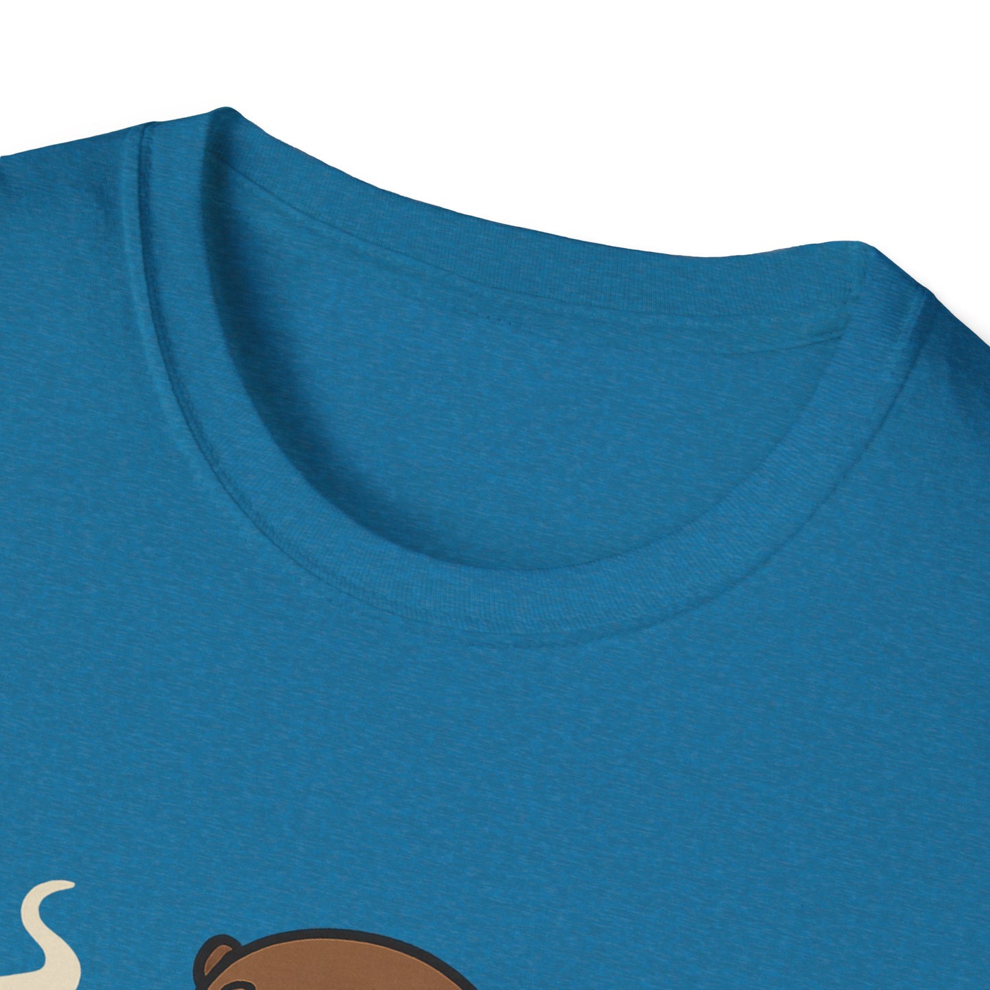 Otter Knight T-Shirt - Coffee Lover Design