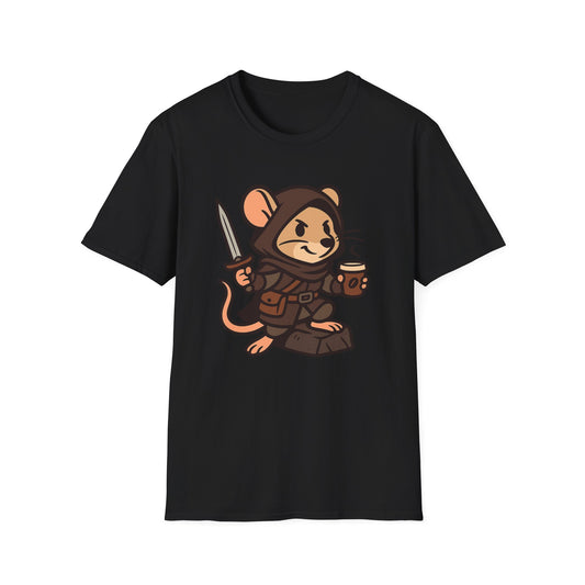Coffee Addict Unisex T-Shirt - Mouse Rogue Design