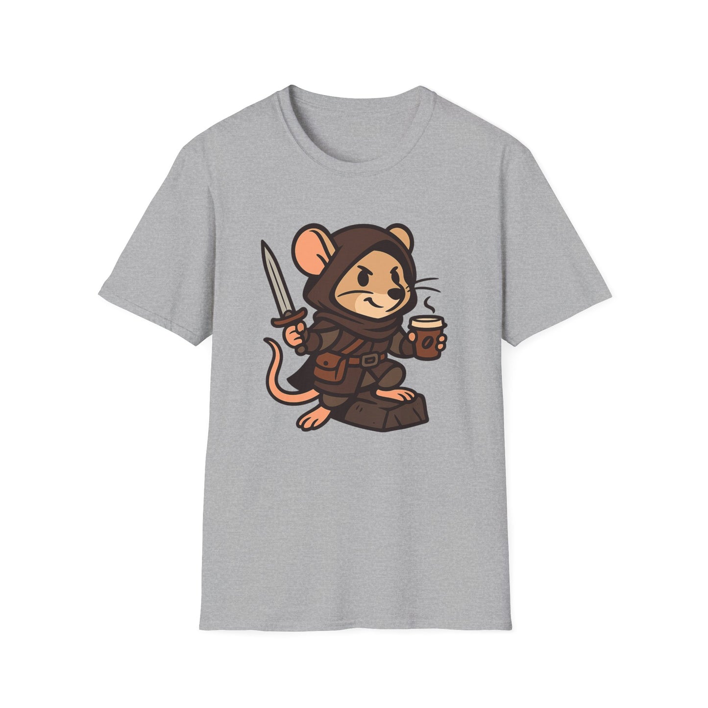 Coffee Addict Unisex T-Shirt - Mouse Rogue Design