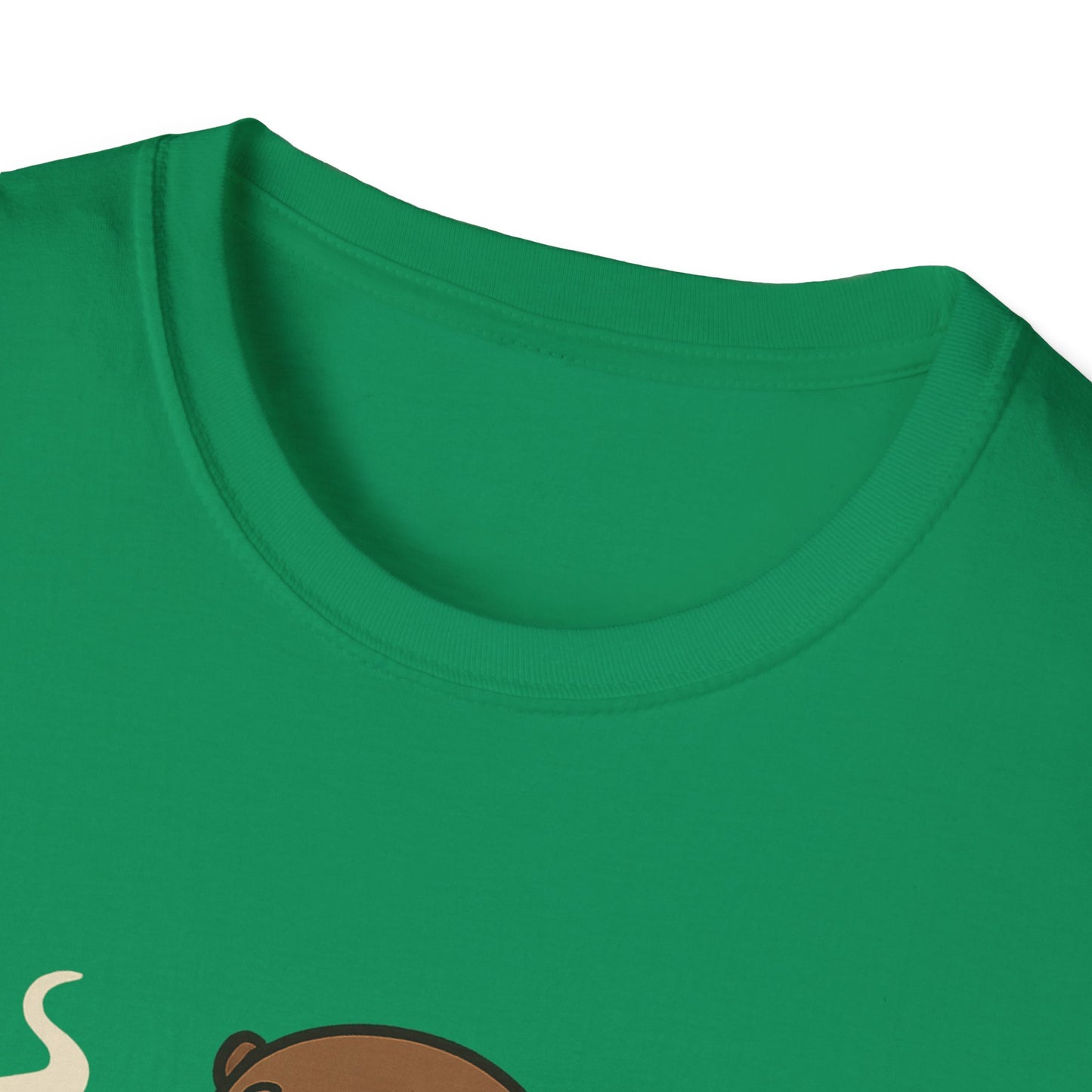 Otter Knight T-Shirt - Coffee Lover Design