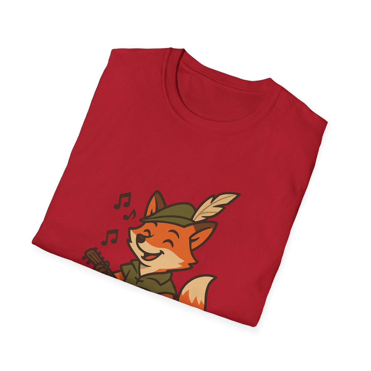 Fox Bard Singing Coffee Unisex T-Shirt