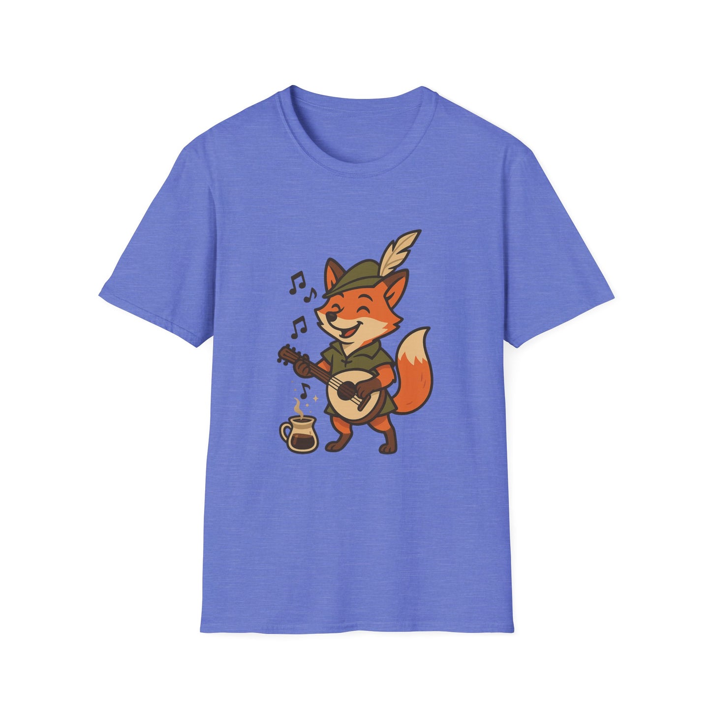 Fox Bard Singing Coffee Unisex T-Shirt