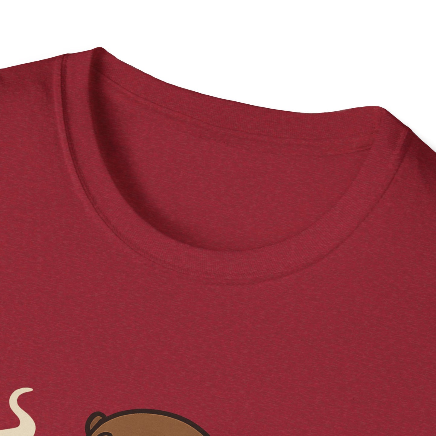 Otter Knight T-Shirt - Coffee Lover Design