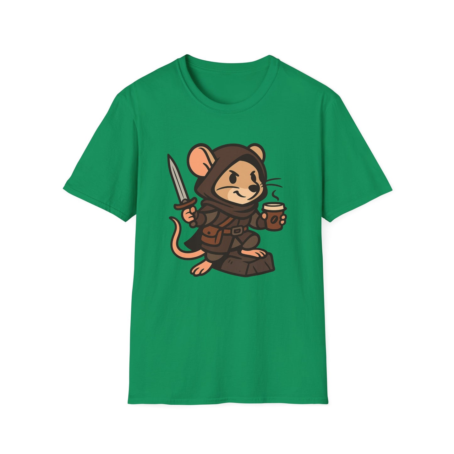 Coffee Addict Unisex T-Shirt - Mouse Rogue Design